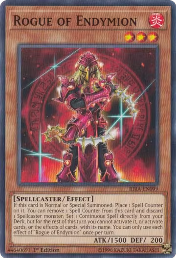 Rogue of Endymion (RIRA-EN099), Rising Rampage — Yu-Gi-Oh! card price