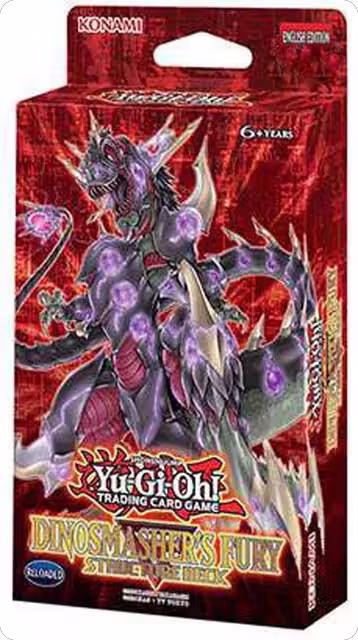 Dinosmasher's Fury Structure Deck [Unlimited Edition], Structure Deck: Dinosmasher's Fury — Yu-Gi-Oh! sealed product price
