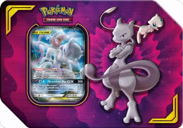 Power Partnership Tin [Mewtwo & Mew GX], SM - Unified Minds — Pokémon card price