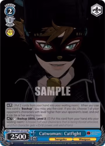 Catwoman: Catfight (SR) (BNJ/SX01-071S SR), Batman Ninja — Weiß Schwarz card price