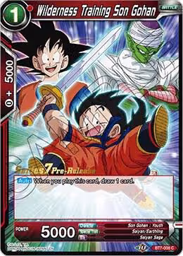 Wilderness Training Son Gohan (BT7-008_PR), Assault of the Saiyans Pre-Release Cards — DB Super card price