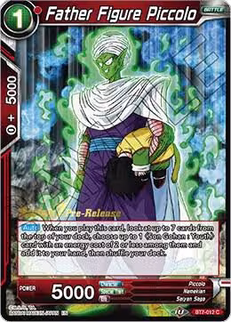 Father Figure Piccolo (BT7-012_PR), Assault of the Saiyans Pre-Release Cards — DB Super card price