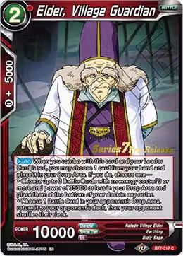 Elder, Village Guardian (BT7-017_PR), Assault of the Saiyans Pre-Release Cards — DB Super card price