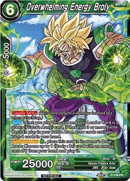 Overwhelming Energy Broly (Series 7 Super Dash Pack) (P-136), Promotion Cards — DB Super card price