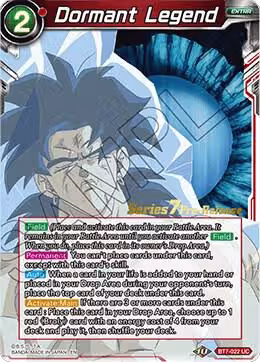 Dormant Legend (BT7-022_PR), Assault of the Saiyans Pre-Release Cards — DB Super card price
