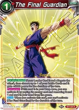 The Final Guardian (BT7-024_PR), Assault of the Saiyans Pre-Release Cards — DB Super card price