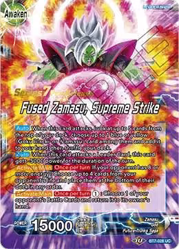 Goku Black & Zamasu // Fused Zamasu, Supreme Strike (BT7-026_PR), Assault of the Saiyans Pre-Release Cards — DB Super card price