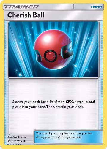 Cherish Ball (191/236), SM - Unified Minds — Pokémon card price