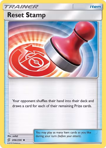 Reset Stamp (206/236), SM - Unified Minds — Pokémon card price
