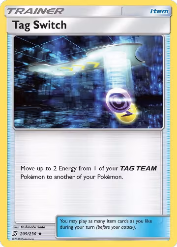 Tag Switch (209/236), SM - Unified Minds — Pokémon card price