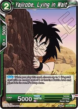 Yajirobe, Lying in Wait (BT7-065_PR), Assault of the Saiyans Pre-Release Cards — DB Super card price