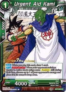 Urgent Aid Kami (BT7-066_PR), Assault of the Saiyans Pre-Release Cards — DB Super card price