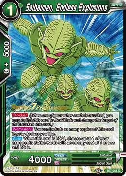 Saibaimen, Endless Explosions (BT7-068_PR), Assault of the Saiyans Pre-Release Cards — DB Super card price