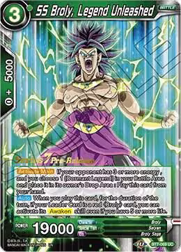 SS Broly, Legend Unleashed (BT7-069_PR), Assault of the Saiyans Pre-Release Cards — DB Super card price