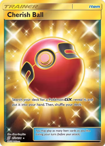 Cherish Ball (Secret) (250/236), SM - Unified Minds — Pokémon card price