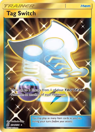 Tag Switch (Secret) (254/236), SM - Unified Minds — Pokémon card price