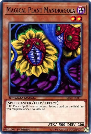 Magical Plant Mandragola (SBSC-EN001), Speed Duel: Scars of Battle — Yu-Gi-Oh! card price