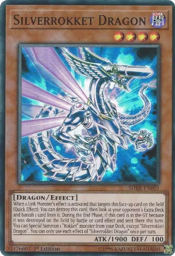 Silverrokket Dragon (SDRR-EN001), Structure Deck: Rokket Revolt — Yu-Gi-Oh! card price