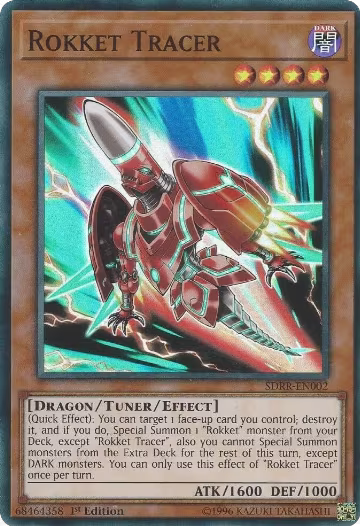 Rokket Tracer (SDRR-EN002), Structure Deck: Rokket Revolt — Yu-Gi-Oh! card price