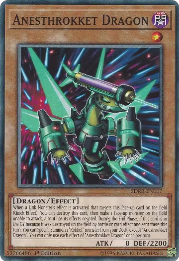 Anesthrokket Dragon (SDRR-EN007), Structure Deck: Rokket Revolt — Yu-Gi-Oh! card price
