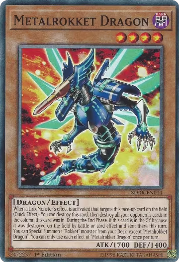 Metalrokket Dragon (SDRR-EN011), Structure Deck: Rokket Revolt — Yu-Gi-Oh! card price