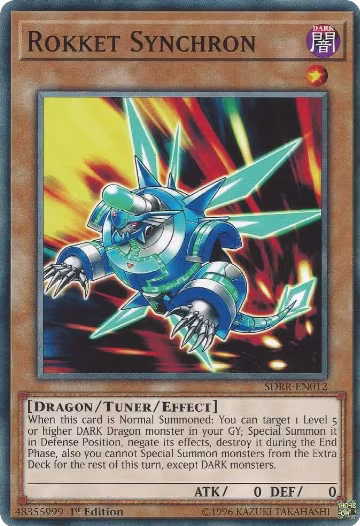 Rokket Synchron (SDRR-EN012), Structure Deck: Rokket Revolt — Yu-Gi-Oh! card price