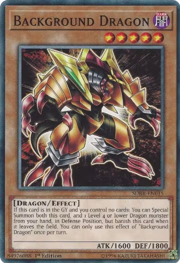 Background Dragon (SDRR-EN015), Structure Deck: Rokket Revolt — Yu-Gi-Oh! card price