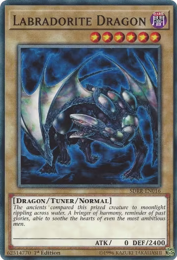 Labradorite Dragon (SDRR-EN016), Structure Deck: Rokket Revolt — Yu-Gi-Oh! card price