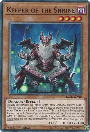 Keeper of the Shrine (SDRR-EN019), Structure Deck: Rokket Revolt — Yu-Gi-Oh! card price