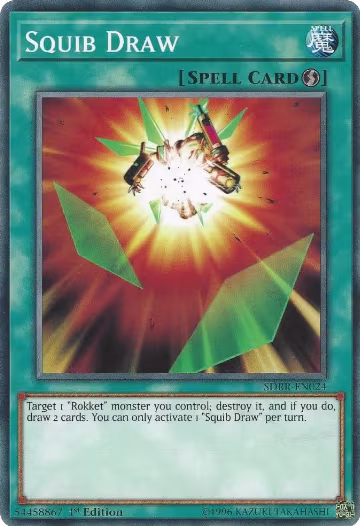 Squib Draw (SDRR-EN024), Structure Deck: Rokket Revolt — Yu-Gi-Oh! card price