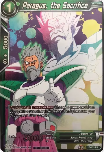 Paragus, the Sacrifice (Event Pack 4) (P-105), Promotion Cards — DB Super card price