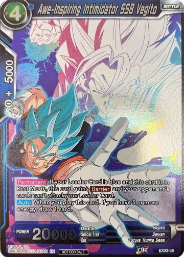 Awe-Inspiring Intimidator SSB Vegito (Event Pack 4) (EX03-08), Promotion Cards — DB Super card price