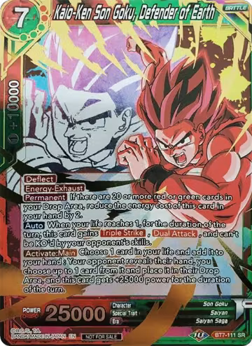 Kaio-Ken Son Goku, Defender of Earth (Event Pack 4) (BT7-111), Promotion Cards — DB Super card price