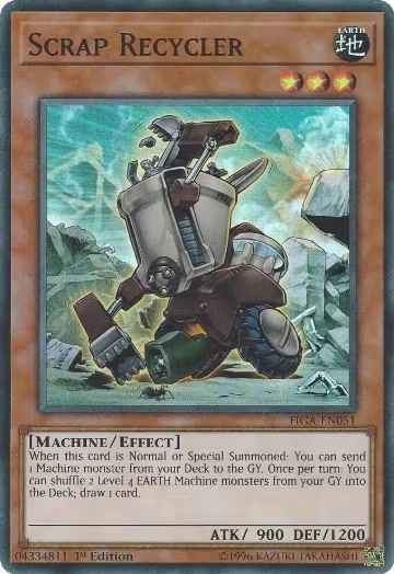 Scrap Recycler (FIGA-EN051), Fists of the Gadgets — Yu-Gi-Oh! card price