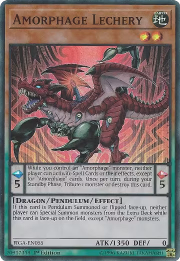 Amorphage Lechery (FIGA-EN055), Fists of the Gadgets — Yu-Gi-Oh! card price