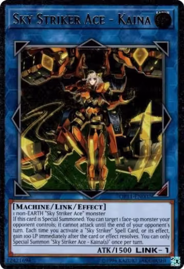 Sky Striker Ace - Kaina (UTR) (OP11-EN002) — card price