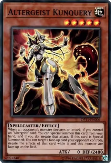 Altergeist Kunquery (OP11-EN006), OTS Tournament Pack 11 — Yu-Gi-Oh! card price