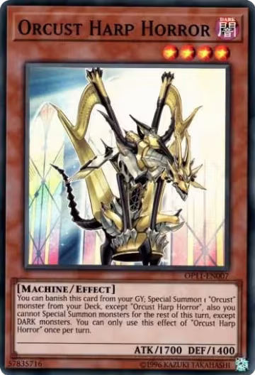 Orcust Harp Horror (OP11-EN007), OTS Tournament Pack 11 — Yu-Gi-Oh! card price
