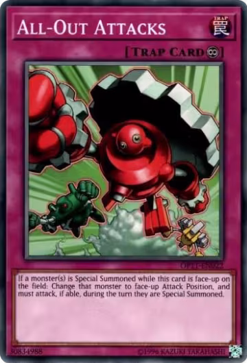 All-Out Attacks (OP11-EN022), OTS Tournament Pack 11 — Yu-Gi-Oh! card price