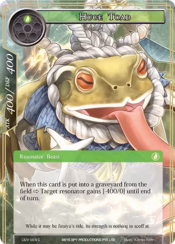 Huge Toad (DBV-064), The Decisive Battle of Valhalla — Force of Will card price
