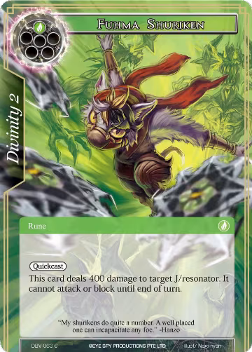 Fuhma Shuriken (DBV-063), The Decisive Battle of Valhalla — Force of Will card price