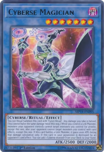 Cyberse Magician (MP19-EN095), 2019 Gold Sarcophagus Tin Mega Pack — Yu-Gi-Oh! card price