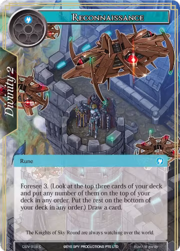 Reconnaissance (DBV-052), The Decisive Battle of Valhalla — Force of Will card price