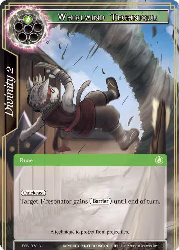 Whirlwind Technique (DBV-072), The Decisive Battle of Valhalla — Force of Will card price
