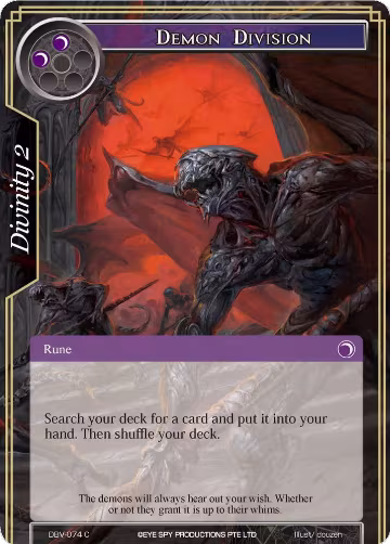 Demon Division (DBV-074), The Decisive Battle of Valhalla — Force of Will card price