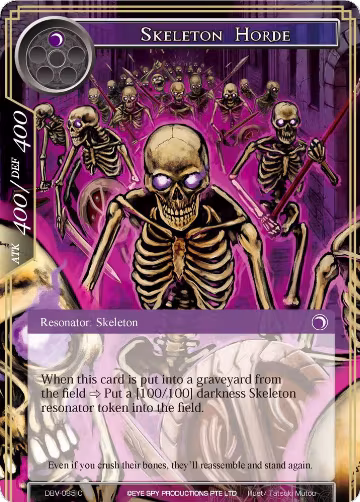 Skeleton Horde (DBV-085), The Decisive Battle of Valhalla — Force of Will card price