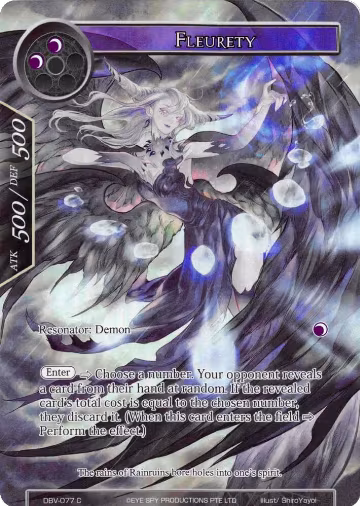 Fleurety (Full Art) (DBV-077), The Decisive Battle of Valhalla — Force of Will card price
