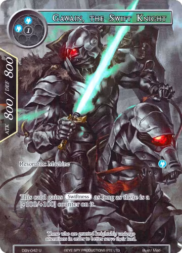 Gawain, the Swift Knight (Full Art) (DBV-042), The Decisive Battle of Valhalla — Force of Will card price