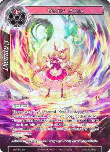 Godly Aura (Full Art) (DBV-023), The Decisive Battle of Valhalla — Force of Will card price