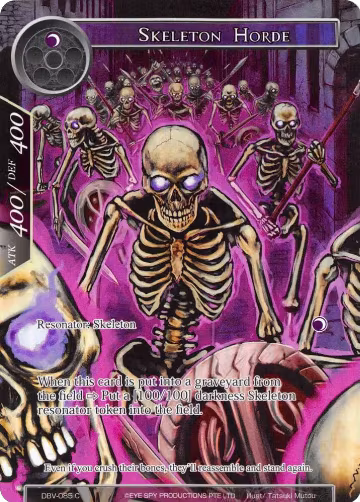 Skeleton Horde (Full Art) (DBV-085), The Decisive Battle of Valhalla — Force of Will card price